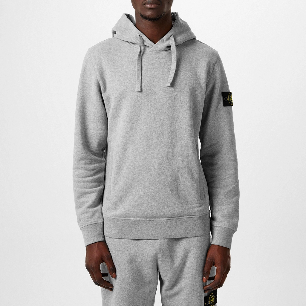 Stone Island Heavyweight Fleece Oth Hoodie - Polv Mel V0M64